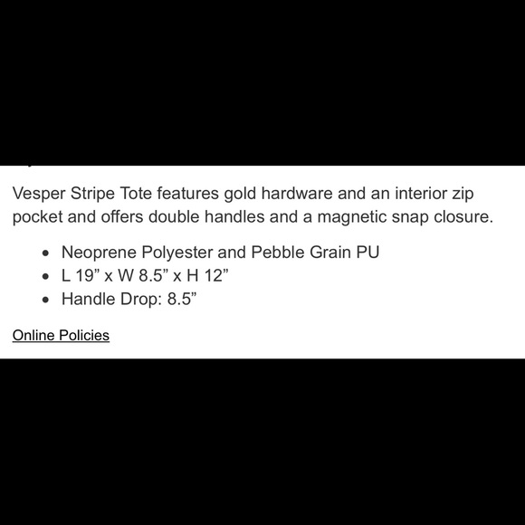 Shiraleah Neoprene Beach Tote - Picture 4 of 10